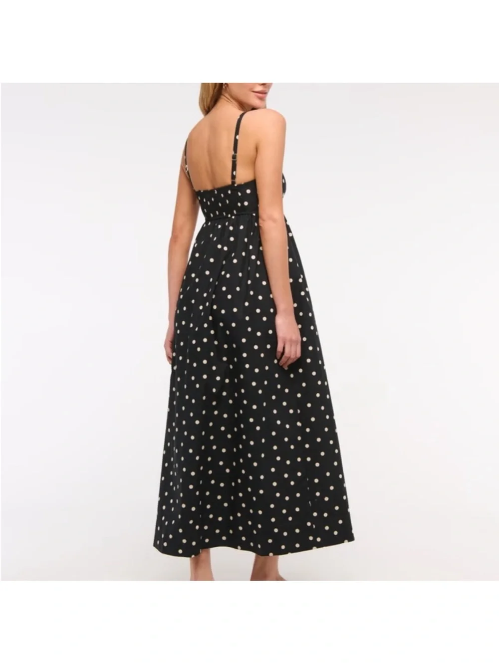 NWT Abercrombie & Fitch Sweetheart Babydoll Maxi Dress